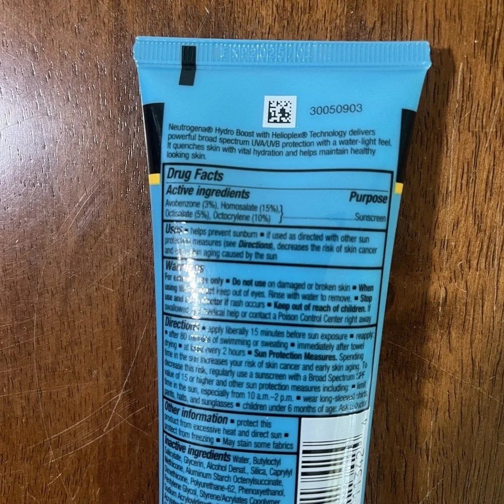 Neutrogena Hydro Boost Water Gel SPF 50 Sunscreen Lotion - 88ml